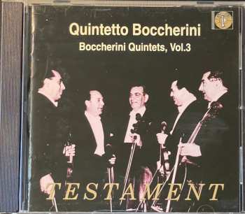 Album Luigi Boccherini: Quintets, Vol.3