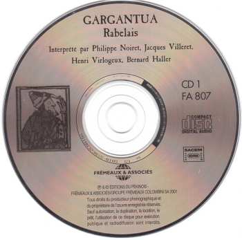 2CD Jacques Villeret: Gargantua