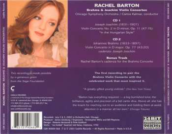 2CD Johannes Brahms: Violin Concertos