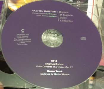 2CD Johannes Brahms: Violin Concertos