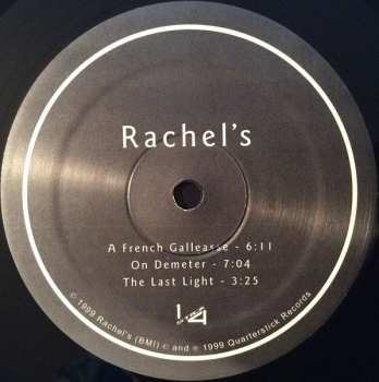 2LP Rachel's: Selenography