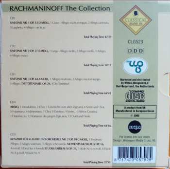 5CD/Dobozkészlet Sergei Rachmaninoff: The Collection