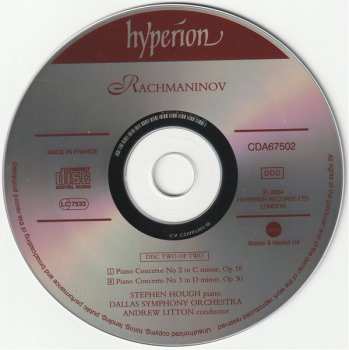 3LP Sergei Vasilyevich Rachmaninoff: Rachmaninov: The Piano Concertos 1-4; Paganini Rhapsody