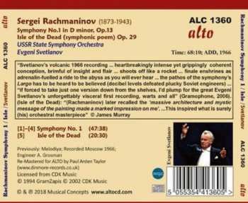 CD Sergei Vasilyevich Rachmaninoff: Symphony No.1 / Isle Of The Dead