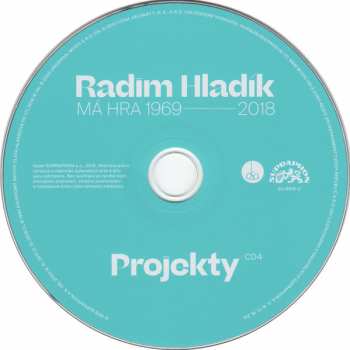 4CD/Dobozkészlet Radim Hladík: Má Hra 1969-2018