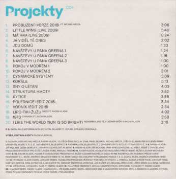 4CD/Dobozkészlet Radim Hladík: Má Hra 1969-2018