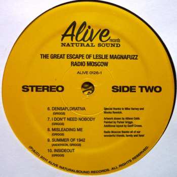 LP Radio Moscow: The Great Escape Of Leslie Magnafuzz