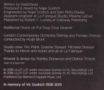 2LP Radiohead: A Moon Shaped Pool