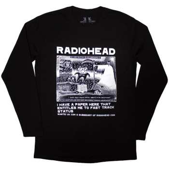 Merch Radiohead: Long Sleeve Póló Ice Caps