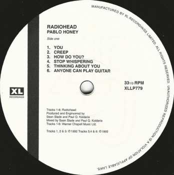 LP Radiohead: Pablo Honey