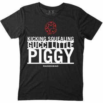 Merch Radiohead: Póló Gucci Piggy 