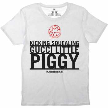 Merch Radiohead: Póló Gucci Piggy 