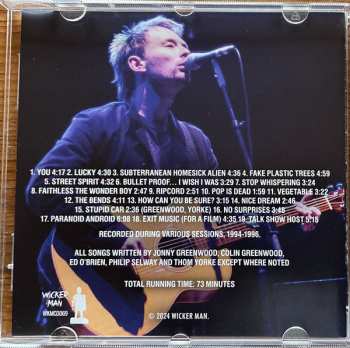 CD Radiohead: Unplugged & Unloved - The Rare Acoustic Sessions