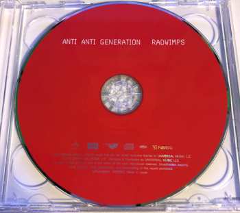 CD/DVD Radwimps: Anti Anti Generation