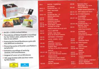 64CD/2DVD/Dobozkészlet Rafael Kubelik: Complete Recordings On Deutsche Grammophon LTD