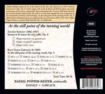 CD Zoltán Kodály: at The Still Point Of The Turning World
