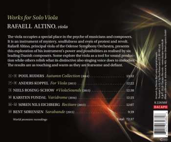 CD Poul Ruders: Works For Solo Viola