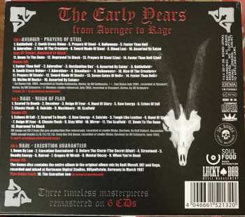 6CD Rage: The Early Years From Avenger To Rage