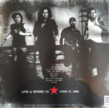 LP Rage Against The Machine: Live In Irvine 1995 - June 17, 1995