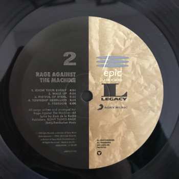 LP Rage Against The Machine: Rage Against The Machine