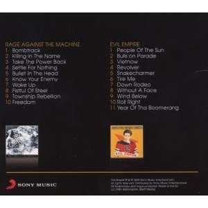2CD/Dobozkészlet Rage Against The Machine: Rage Against The Machine / Evil Empire