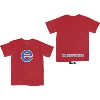 Merch Rage Against The Machine: Rage Against The Machine Unisex T-shirt: Big E (back Print) (x-small) XS