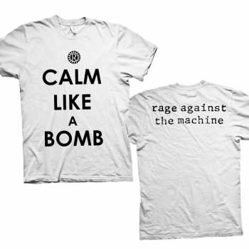 Merch Rage Against The Machine: Póló Calm Like A Bomb 