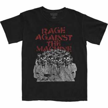 Merch Rage Against The Machine: Póló Crowd Masks