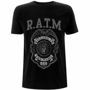 Merch Rage Against The Machine: Póló Grey Police Badge 