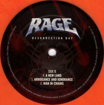 2LP Rage: Resurrection Day CLR