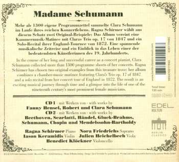 2CD Ragna Schirmer: Clara Schumann