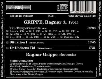 CD Ragnar Grippe: Ten Temperaments / Situation 1 / Ur Undrens Tid