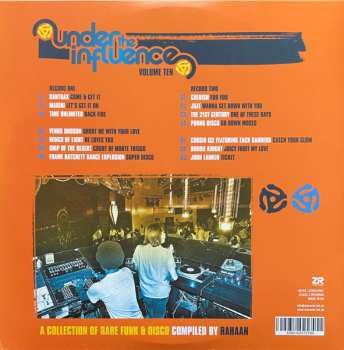 2LP Rahaan: Under The Influence Volume Ten (A Collection Of Rare Funk & Disco)