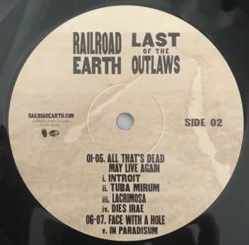 2LP Railroad Earth: Last Of The Outlaws