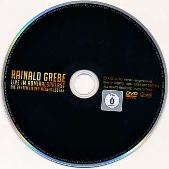 DVD Rainald Grebe: Live Im Admiralspalast - Die Besten Lieder Meines Lebens