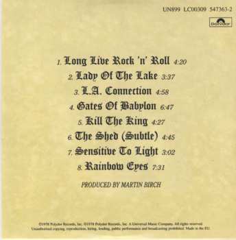 5CD/Dobozkészlet Rainbow: 5 Original Albums