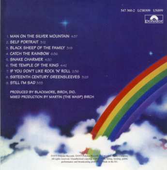 5CD/Dobozkészlet Rainbow: 5 Original Albums