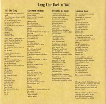 CD Rainbow: Long Live Rock 'N' Roll