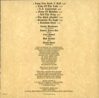 CD Rainbow: Long Live Rock 'N' Roll