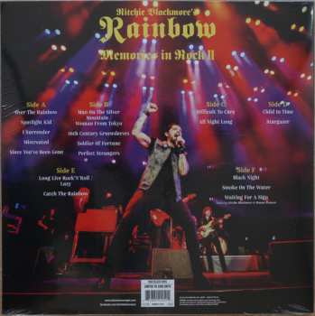 3LP Rainbow: Memories In Rock II LTD
