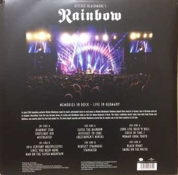 3LP Rainbow: Memories In Rock - Live In Germany