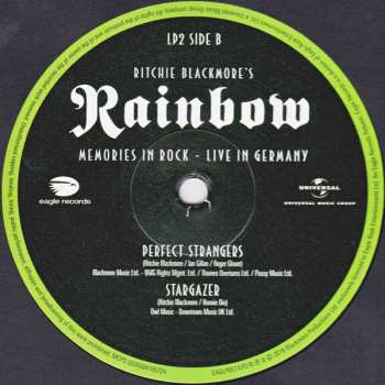 3LP Rainbow: Memories In Rock - Live In Germany