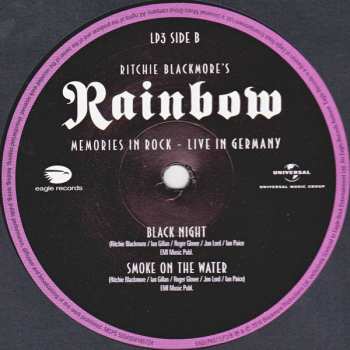 3LP Rainbow: Memories In Rock - Live In Germany