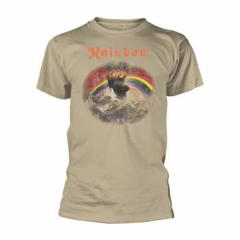 Merch Rainbow: Póló Rising Distressed (natural)
