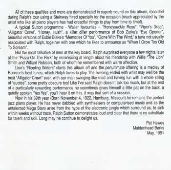 CD Ralph Sutton: Eye Opener