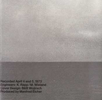 CD Ralph Towner: Diary