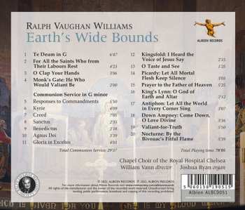 CD Ralph Vaughan Williams: Earth's Wide Bounds  
