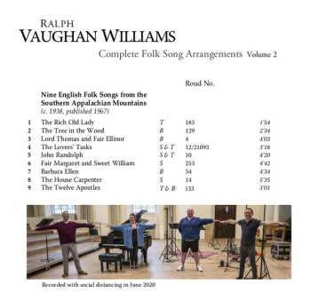 CD Ralph Vaughan Williams: Folk Songs Volume 2