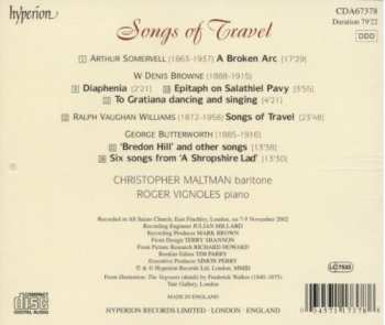 CD Ralph Vaughan Williams: Songs Of Travel · A Shropshire Lad · A Broken Arc