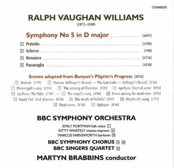 CD Ralph Vaughan Williams: Symphony No 5 / Scenes Adapted From Bunyan's Pilgrim's Progress